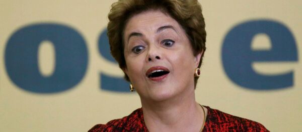 Dilma Rousseff, presidenta de Brasil Dilma Rousseff, presidenta de Brasil - Sputnik Mundo