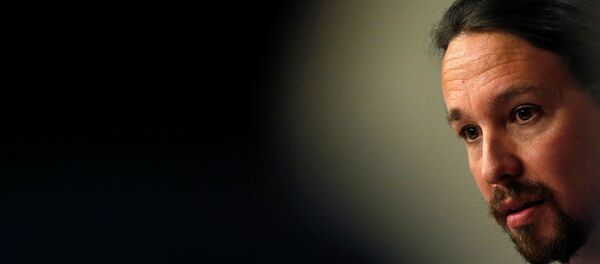 Pablo Iglesias, el líder de Podemos - Sputnik Mundo