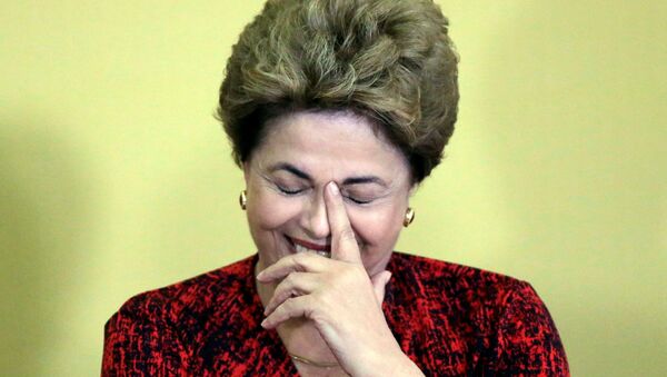 Dilma Rousseff, presidenta de Brasil - Sputnik Mundo