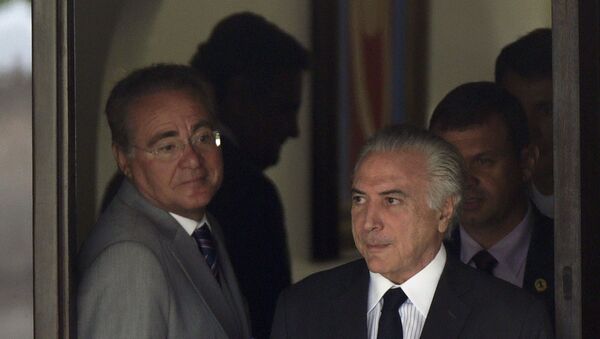 Michel Temer, el presidente de Brasil - Sputnik Mundo