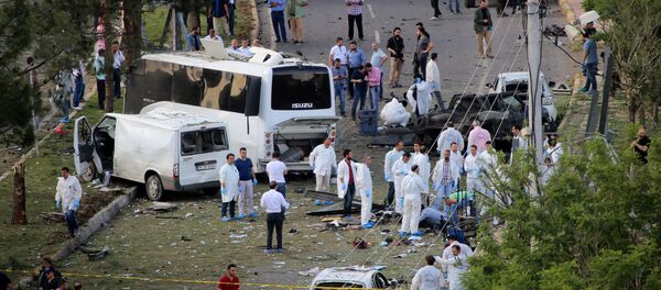 Explosión en la ciudad turca de Diyarbakir - Sputnik Mundo