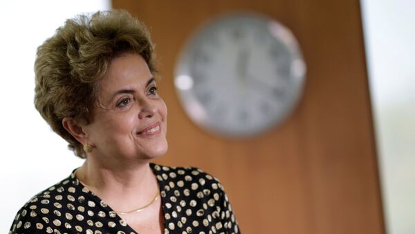 Dilma Rousseff, presidente de Brasil - Sputnik Mundo