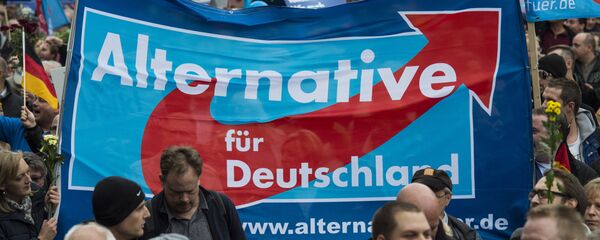 Partidores de Alternativa para Alemania en Berlín - Sputnik Mundo