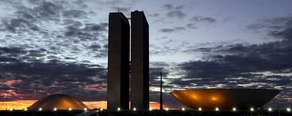 La sede del Congreso Nacional en Brasilia - Sputnik Mundo