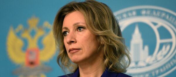 María Zajárova, la portavoz de la cancillería de Rusia - Sputnik Mundo