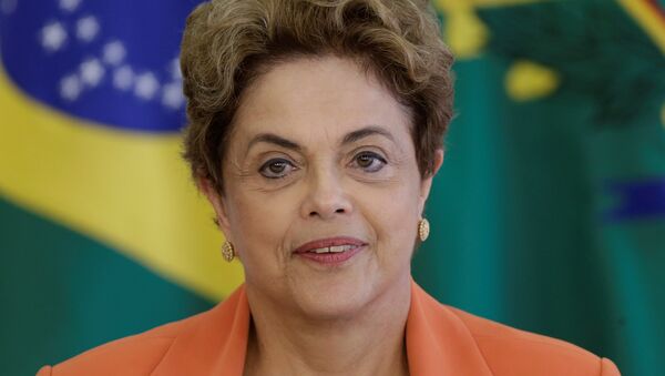 Dilma Rousseff, presidenta de Brasil - Sputnik Mundo