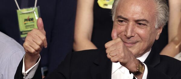 Michel Temer, el presidente de Brasil - Sputnik Mundo