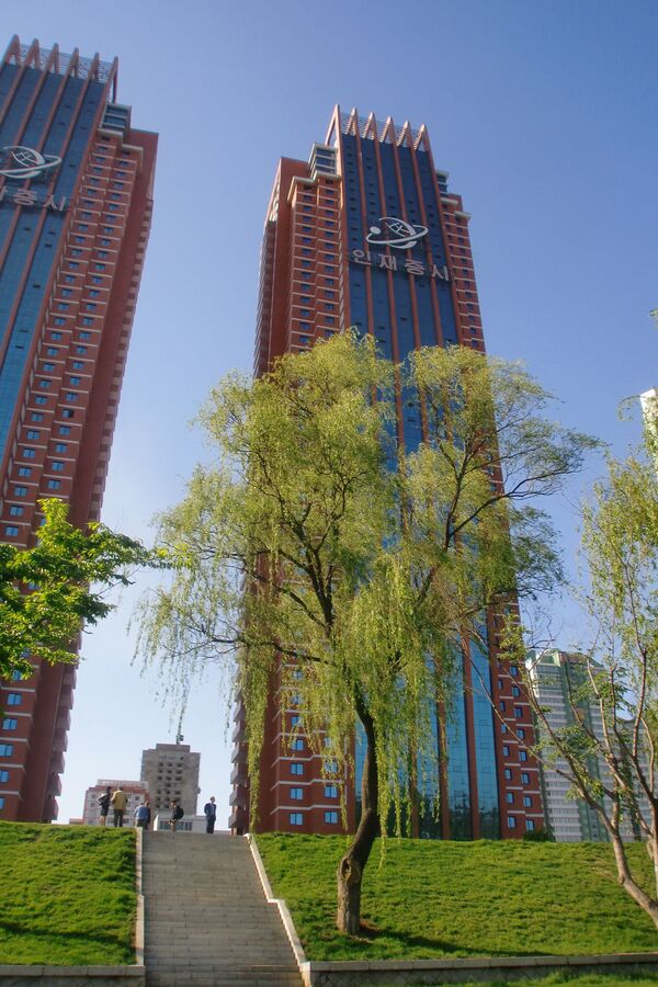 Complejo residencial en Pyongyang - Sputnik Mundo