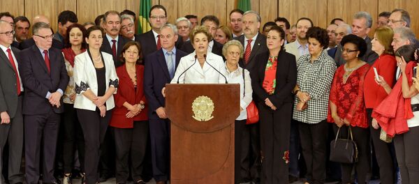 Discurso de Dilma Rousseff en el Palacio de Planalto - Sputnik Mundo