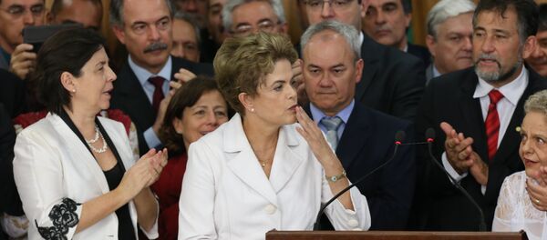 Discurso de Dilma Rousseff en el Palacio de Planalto - Sputnik Mundo