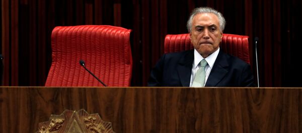 Michel Temer, el presidente interino de Brasil - Sputnik Mundo