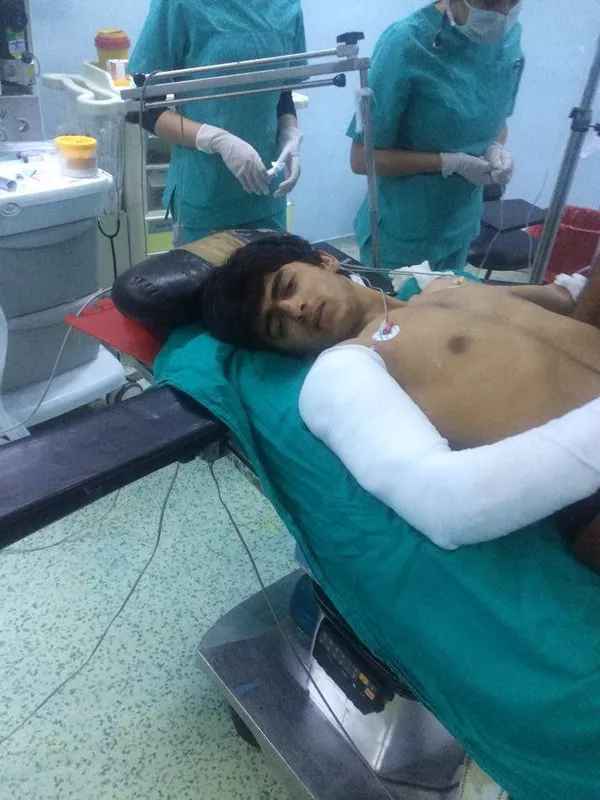 Combatiente de Daesh en el hospital turco Ersin Aslan Combatiente de Daesh en el hospital turco Ersin Aslan - Sputnik Mundo
