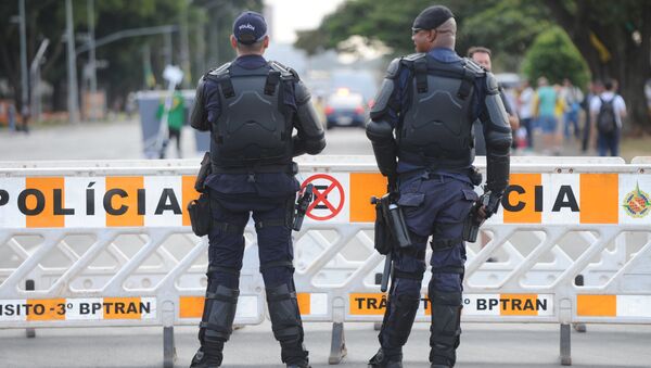 Policia de Brasil - Sputnik Mundo