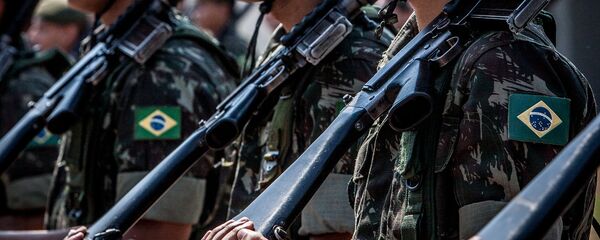Soldados del Ejército de Brasil - Sputnik Mundo