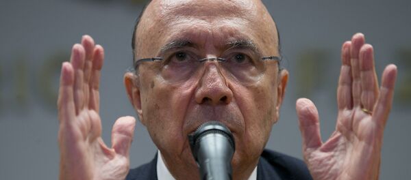 Henrique Meirelles, ministro de Finanzas de Brasil - Sputnik Mundo