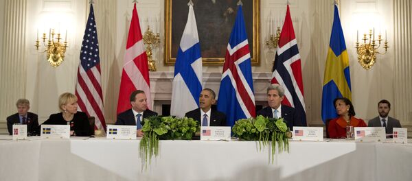 Cumbre de EEUU y los países nórdicos en Washington - Sputnik Mundo