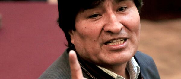 Evo Morales, presidente de Bolivia - Sputnik Mundo
