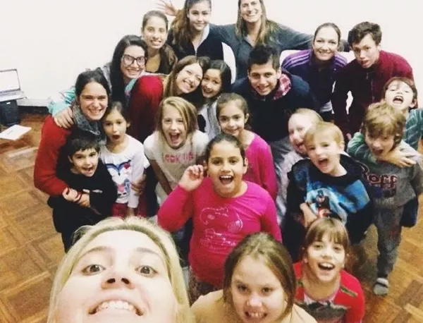 Estudiantes de baile en Argentina Estudiantes de baile en Argentina - Sputnik Mundo