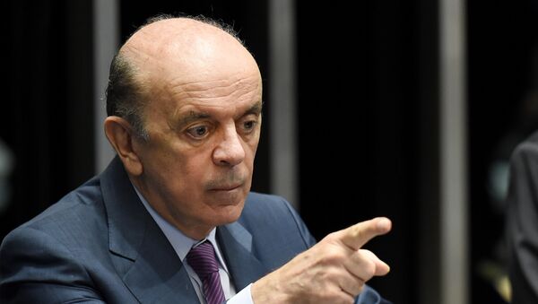 Brazilian senator Jose Serra, of the PSDB opposition party - Sputnik Mundo