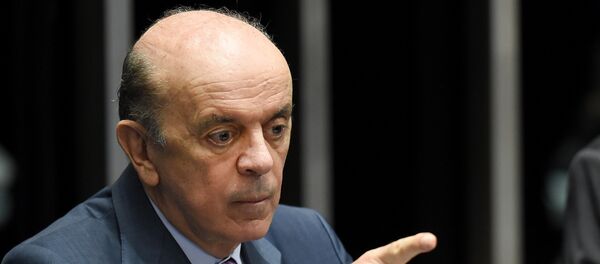 Brazilian senator Jose Serra, of the PSDB opposition party - Sputnik Mundo