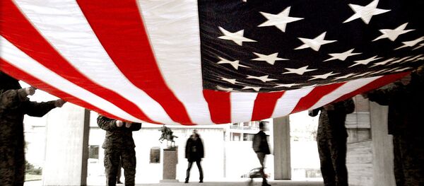 La bandera de EEUU - Sputnik Mundo