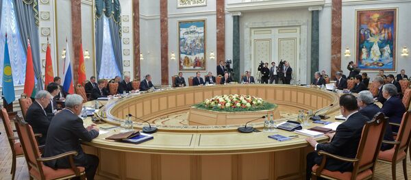 La cumbre de la Unión Económica Euroasiática (archivo) - Sputnik Mundo