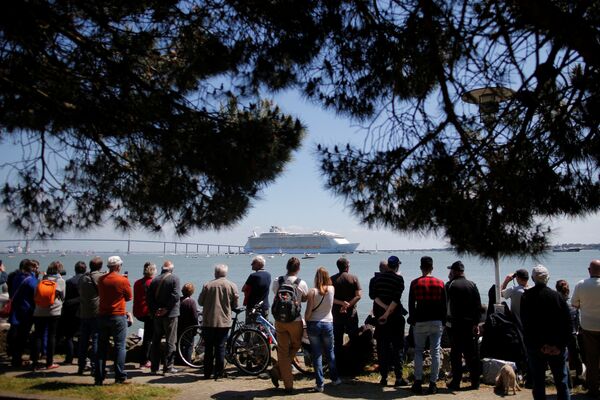 ¡Bienvenido a bordo!: conozca el lujoso crucero más grande del mundo - Sputnik Mundo
