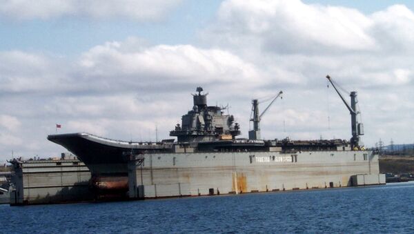 Portaaviones Almirante Kuznetsov - Sputnik Mundo