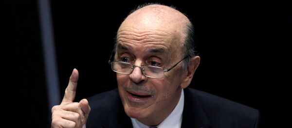 José Serra, exministro brasileño José Serra, exministro brasileño - Sputnik Mundo