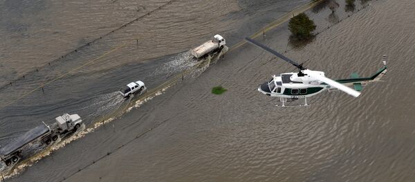 Fuertes lluvias en Colombia (archivo) - Sputnik Mundo