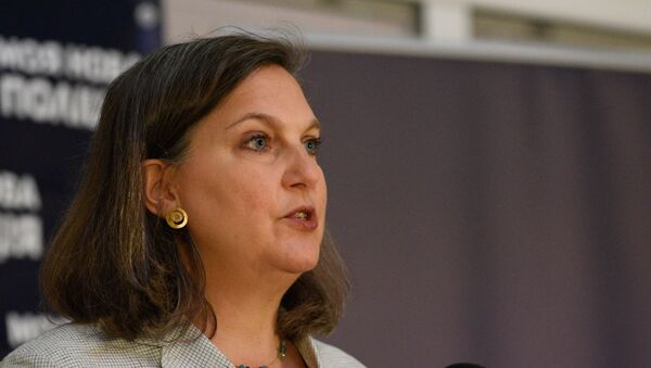 Victoria Nuland, subsecretaria de Estado de EEUU Victoria Nuland, subsecretaria de Estado de EEUU - Sputnik Mundo