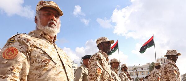 Soldados libios - Sputnik Mundo