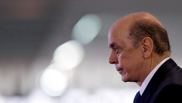 José Serra, nuevo canciller de Brasil - Sputnik Mundo