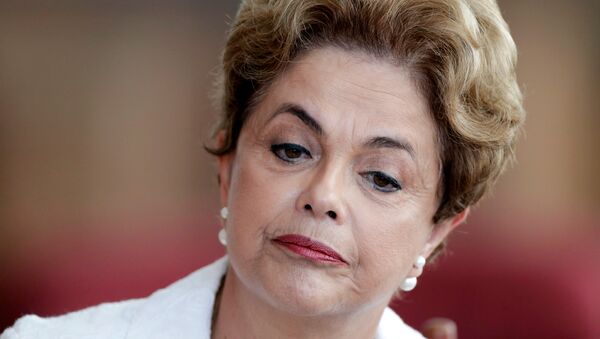 Dilma Rousseff, presidenta suspendida de Brasil - Sputnik Mundo