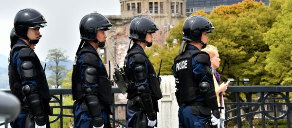 Policías japoneses Policías japoneses - Sputnik Mundo