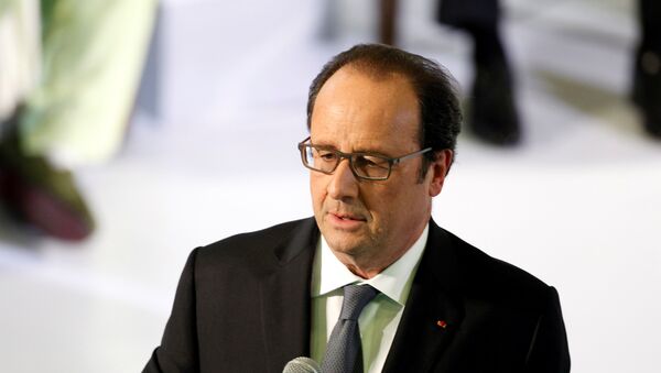 François Hollande, presidente de Francia - Sputnik Mundo