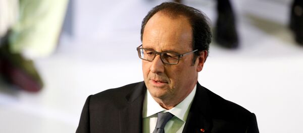 François Hollande, presidente de Francia - Sputnik Mundo