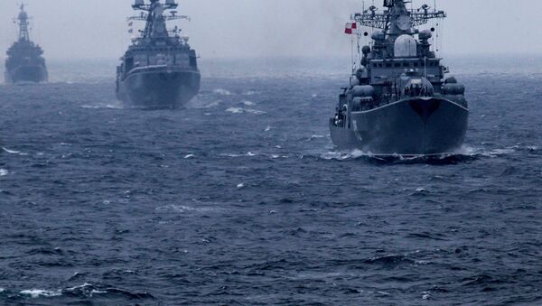 Maniobras ruso-chinas en Vladivostok, 2015 - Sputnik Mundo