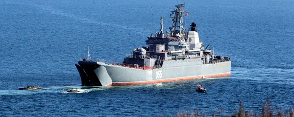 Buque de la Flota del Pacífico ruso - Sputnik Mundo