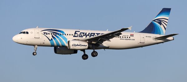 El avión de EgyptAir desaparecido, Bruselas, el 4 de enero de 2015 - Sputnik Mundo
