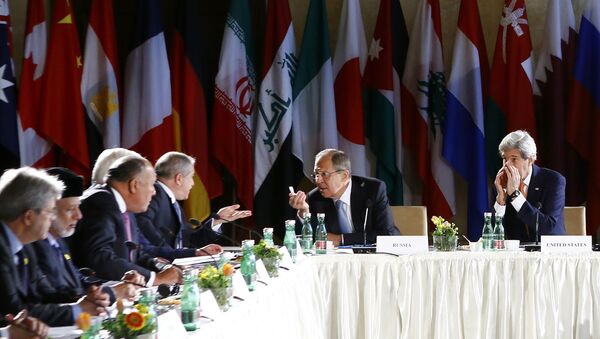 Sesión del Grupo de Apoyo a Siria en Viena - Sputnik Mundo