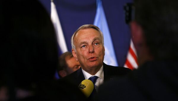 Jean-Marc Ayrault, ministro de Exteriores de Francia - Sputnik Mundo