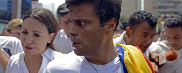 Leopoldo López, opositor venezolano - Sputnik Mundo