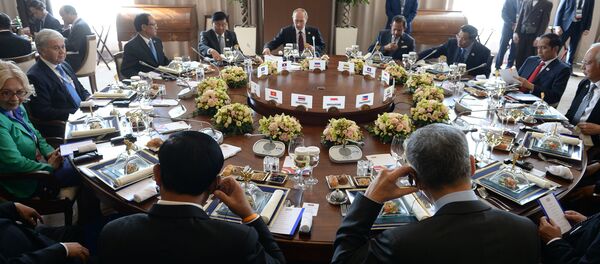 Los jefes de las delegaciones de la cumbre Rusia - ASEAN - Sputnik Mundo