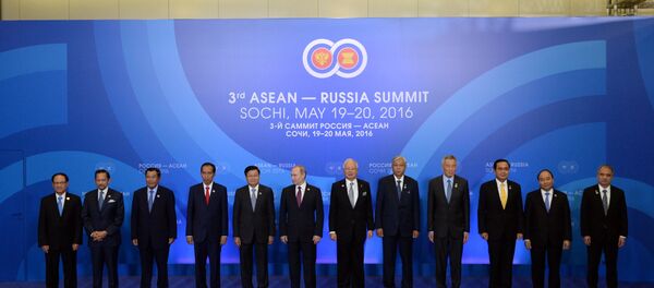 Los jefes de las delegaciones de la cumbre Rusia - ASEAN - Sputnik Mundo