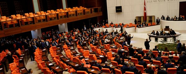 El parlamento de Turquía en Ankara - Sputnik Mundo