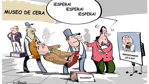 ‘Impeachment’ en el museo de cera - Sputnik Mundo