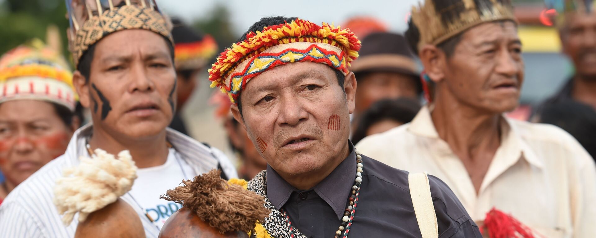 Unos 50 indígenas protestan contra Temer frente a la sede de la Presidencia en Brasil - Sputnik Mundo, 1920, 24.07.2020