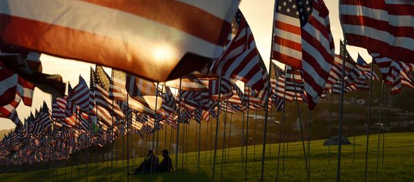 Banderas de EEUU (imagen referencial) - Sputnik Mundo