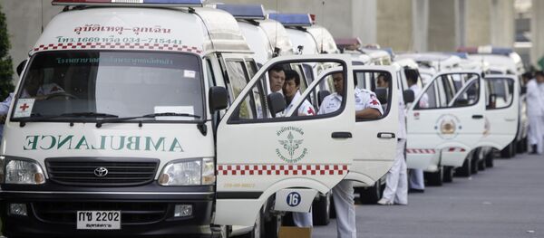 Ambulancias tailandeses - Sputnik Mundo